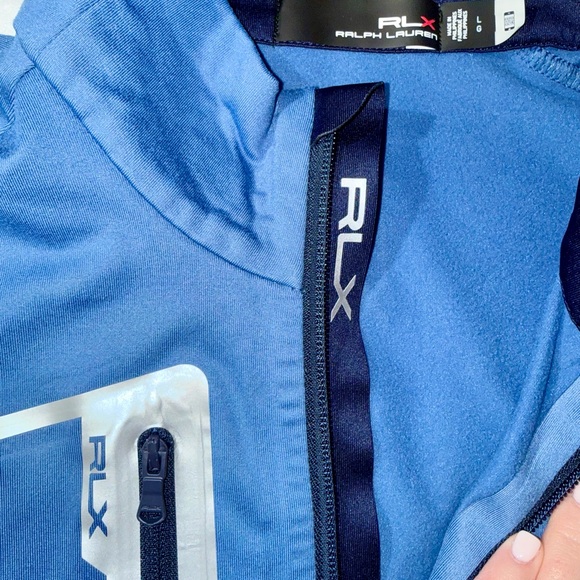 RLX Ralph Lauren Blue Performance Jacket - Picture 3 of 4